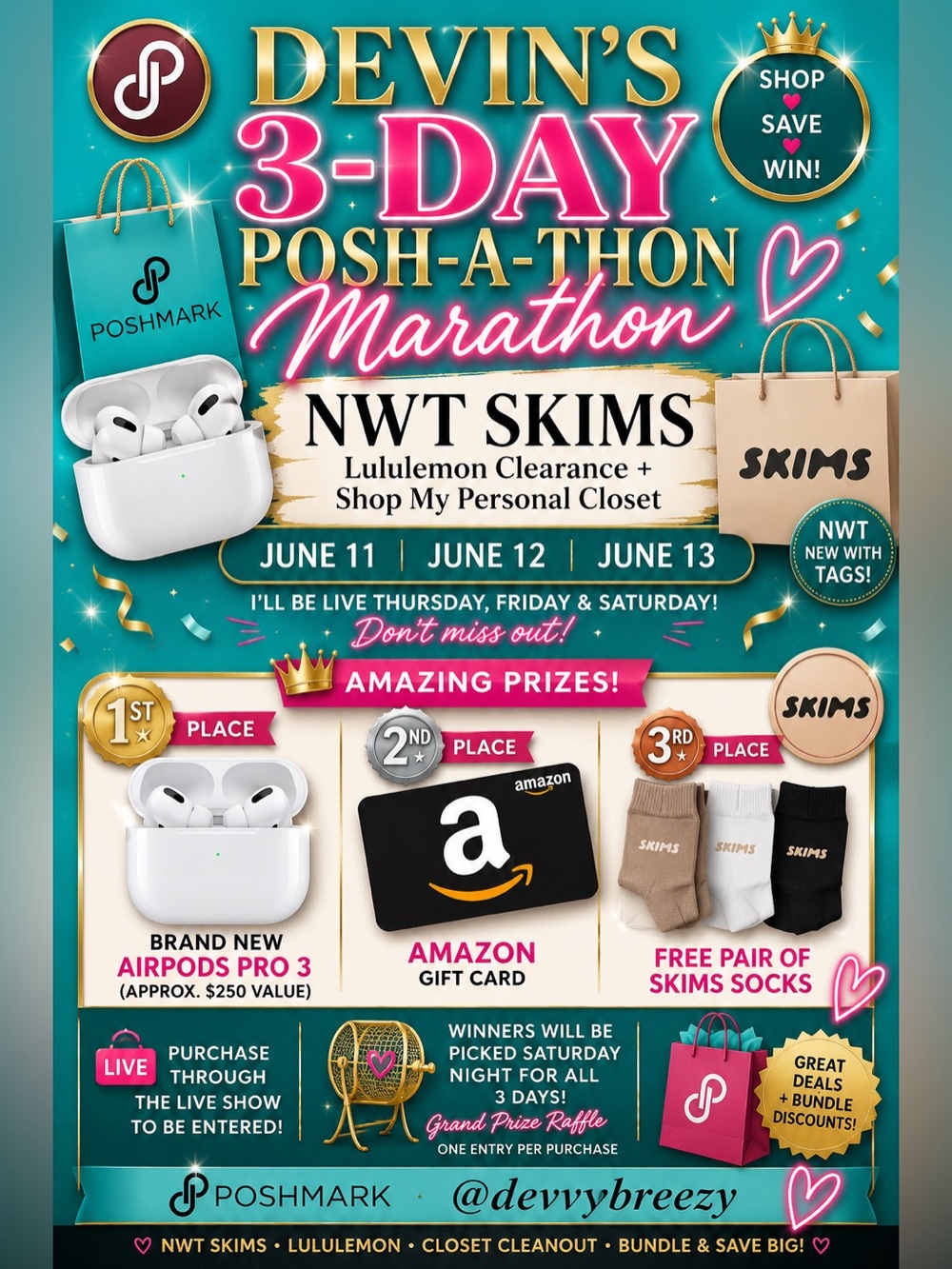 Devs posh a thon-